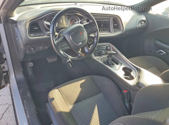 2C3CDZJG5NH206973 2022 DODGE CHALLENGER Gray ხელსაწყოთა პანელის ხედი