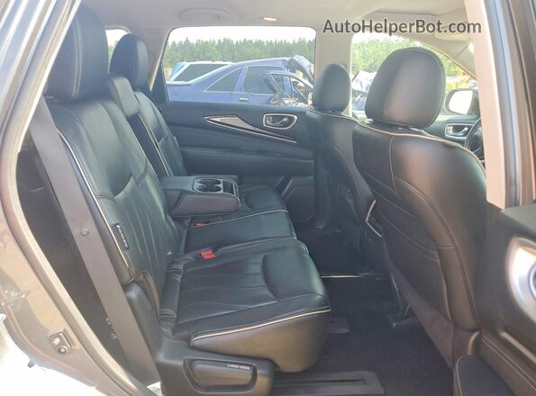 5N1DL0MN3KC564625 2019 INFINITI QX60 Gray უკანა სალონის ხედი