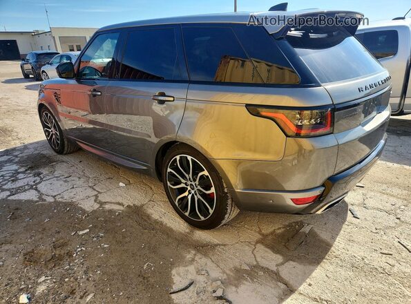 SALWV2SV8KA849380 2019 LAND ROVER RANGE Зеленый Задняя правая четверть