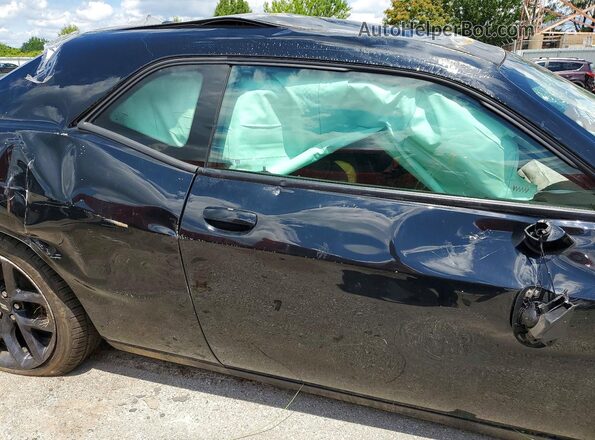 2C3CDZAG6MH603347 2021 DODGE CHALLENGER Black Vista interior trasera