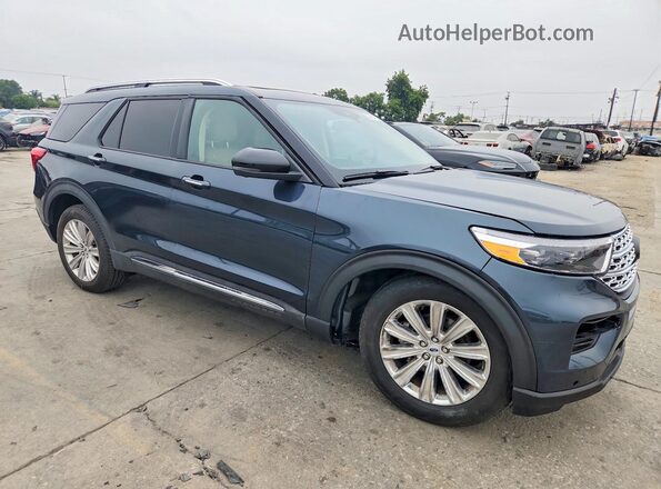 1FMSK7FHXPGA90215 2023 FORD EXPLORER Blue Դիմացի տեսք