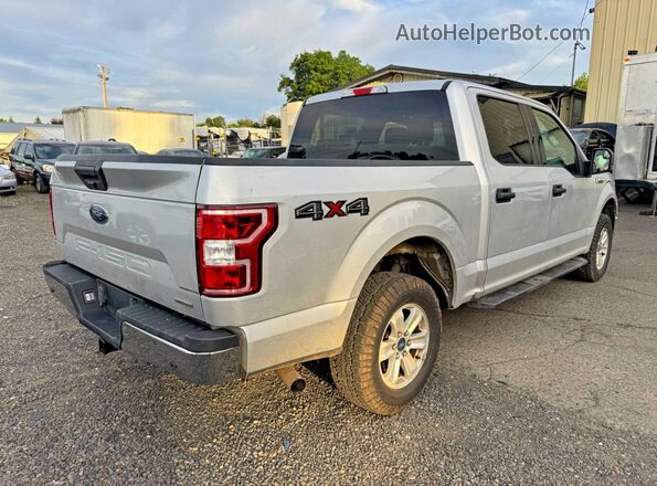 1FTEW1EP2JKF23381 2018 FORD F150 Silver Դիմացի տեսք