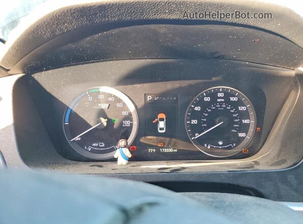 KMHE54L23GA021470 2016 HYUNDAI SONATA Black Вид задніх сидінь