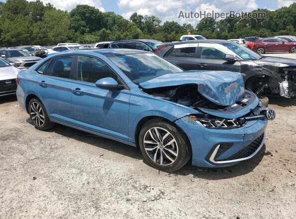 3VW7X7BU1SM076343 2025 VOLKSWAGEN JETTA Blue 