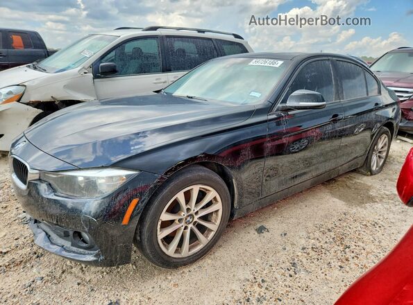 WBA8E1G58HNU13050 2017 BMW 3 SERIES Black Tył lewy