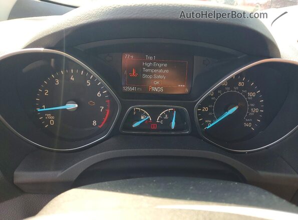 1FMCU9GD3HUC19937 2017 FORD ESCAPE Beige Vista de los asientos traseros
