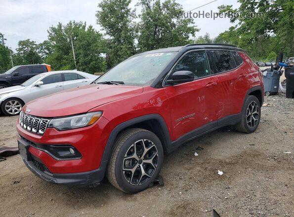 3C4NJDCN7ST545104 2025 JEEP COMPASS Red უკანა მარცხენა