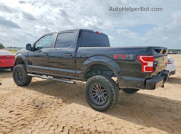 1FTEW1E52LKD43058 2020 FORD F150 Black Rear right