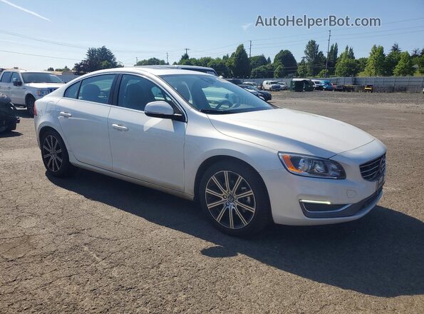 LYV402FK3GB109264 2016 VOLVO S60 Белый Вид спереди
