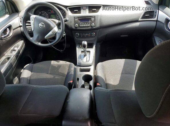 3N1AB7AP8HY407653 2017 NISSAN SENTRA Серый Вид щитка приборов
