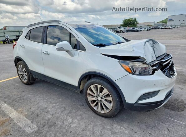 KL4CJASB8HB017511 2017 BUICK ENCORE White Вид спереду