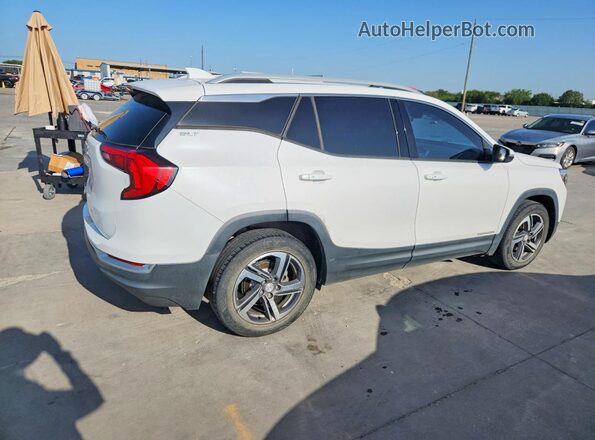 3GKALPEV7LL192165 2020 GMC TERRAIN Белый Передняя правая четверть