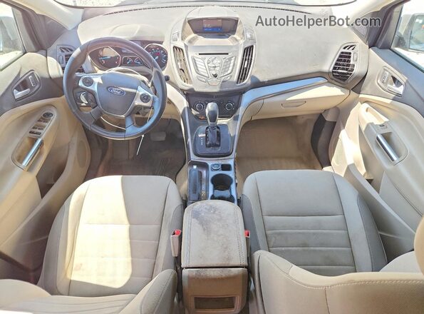 1FMCU9G9XGUB98336 2016 FORD ESCAPE Silver Vista del salpicadero
