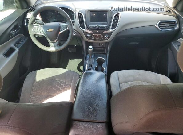 2GNAXHEV7K6195499 2019 CHEVROLET EQUINOX Silver Սարքավորումների վահանակի տեսք