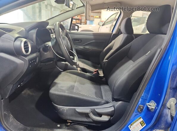 3N1CN8DV3NL825935 2022 NISSAN VERSA Синий Вид панели приборов