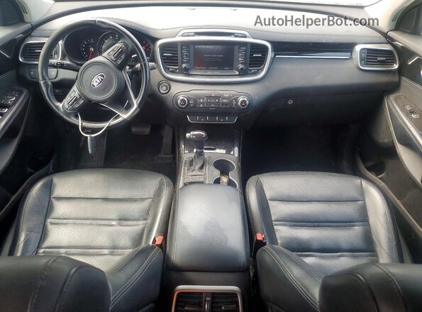 5XYPH4A58JG398109 2018 KIA SORENTO Red Widok zestawu wskaźników