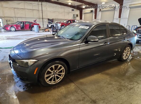 WBA8E5G56HNU22613 2017 BMW 3 SERIES Gray Rear left