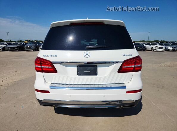 4JGDF6EE2HA786389 2017 MERCEDES-BENZ GLS White Widok wnętrza z przodu