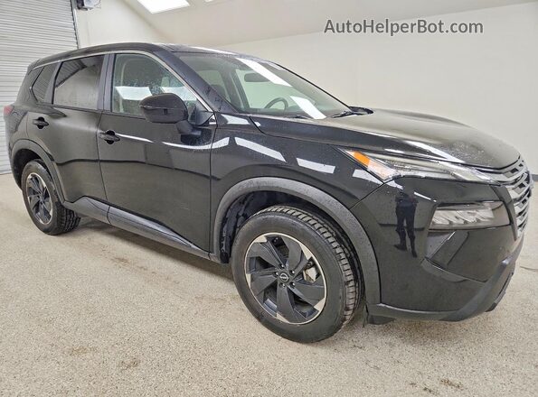 5N1BT3BB1SC785836 2025 NISSAN ROGUE Black Widok z przodu