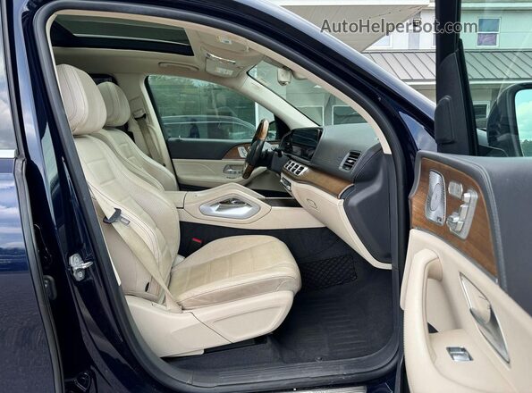 4JGFF5KE1LA104408 2020 MERCEDES-BENZ GLS-CLASS Blue Rear view