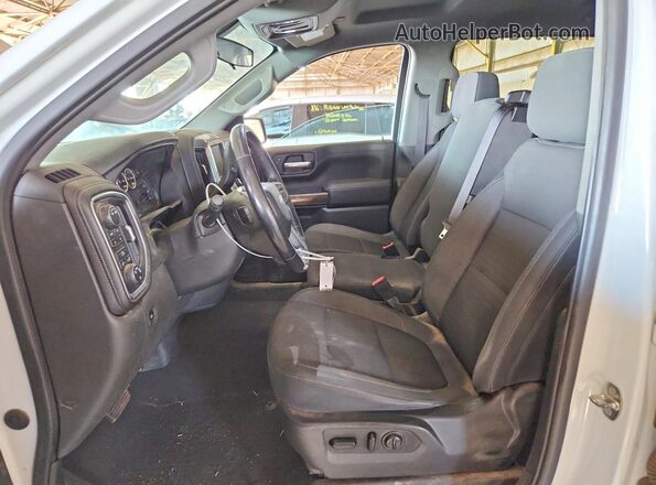 3GCUYDED7LG102747 2020 CHEVROLET SILVERADO Белый Вид панели приборов