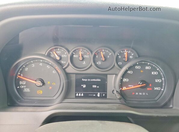 3GCPABEK2SG297739 2025 CHEVROLET SILVERADO Blue Widok tylnych siedzeń