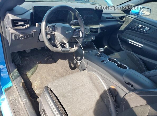 1FA6P8CF0R5417564 2024 FORD MUSTANG Blue Սարքավորումների վահանակի տեսք