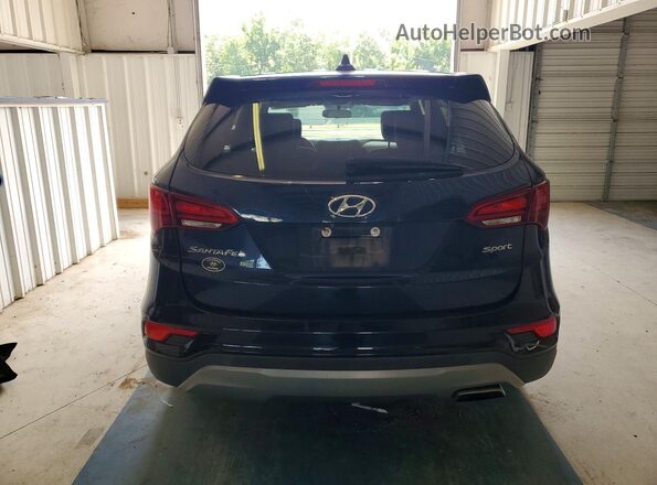 5XYZT3LB9HG483250 2017 HYUNDAI SANTA Blue Widok wnętrza z przodu