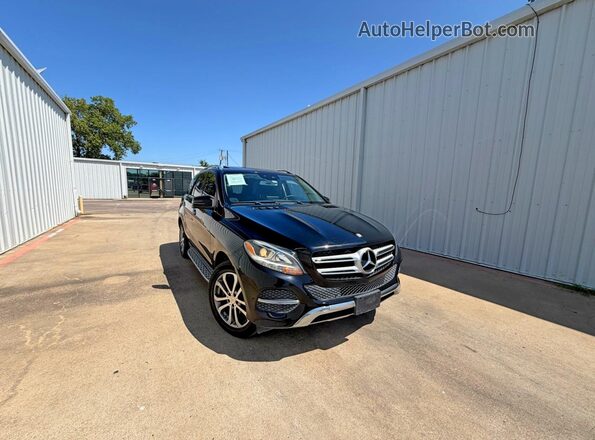 4JGDA5JB0GA669185 2016 MERCEDES-BENZ GLE Black Trasero izquierdo
