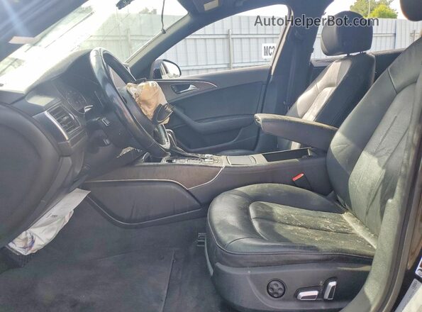 WAUG8AFC7HN039257 2017 AUDI A6 Black Առջևի վահանակի տեսք