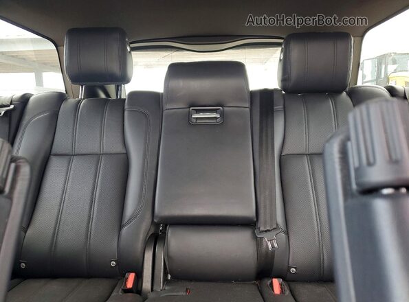 SALGS2FK5HA344032 2017 LAND ROVER RANGE ROVER White Вид задньої частини салону
