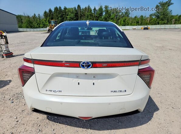 JTDBVRBD4GA000554 2016 TOYOTA MIRAI White Հետևի տեսք