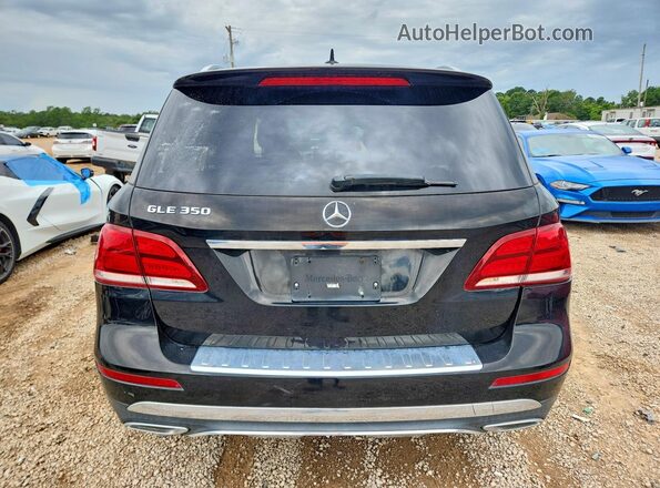 4JGDA5JB0HA964269 2017 MERCEDES-BENZ GLE-CLASS Черный Вид салона спереди