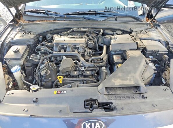 KNALB4J15J5120593 2018 KIA CADENZA Gray Vista del compartimento del motor