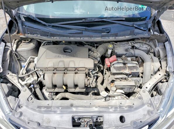 3N1AB7AP8HY407653 2017 NISSAN SENTRA Серый Вид подкапотного пространства