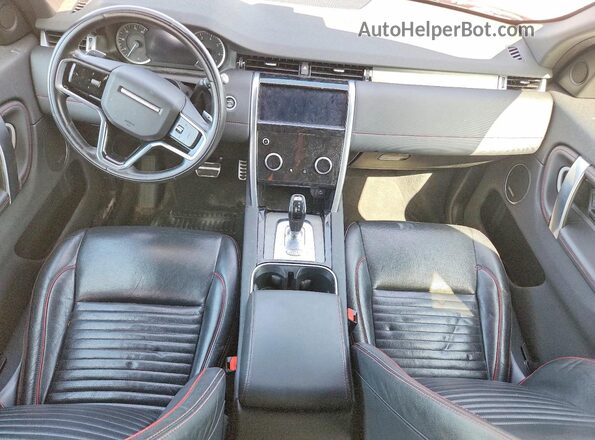 SALCT2FX5MH904107 2021 LAND ROVER DISCOVERY Red Սարքավորումների վահանակի տեսք