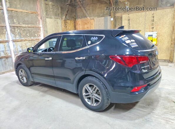 5XYZTDLB5HG432236 2017 HYUNDAI SANTA Black Trasero derecho