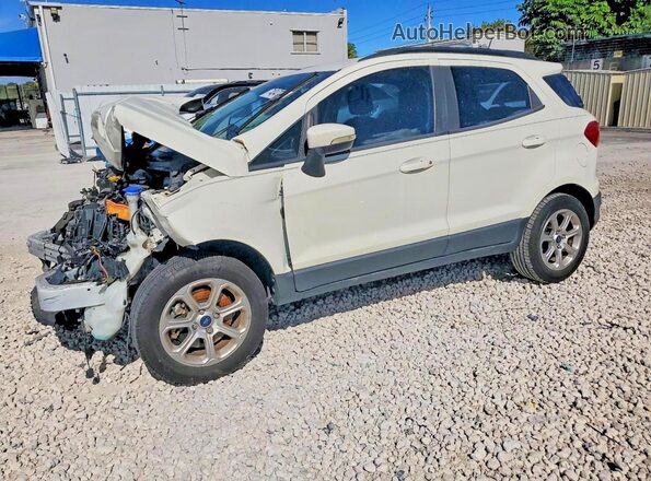 MAJ3S2GE0LC339810 2020 FORD ECOSPORT White Задня ліва чверть
