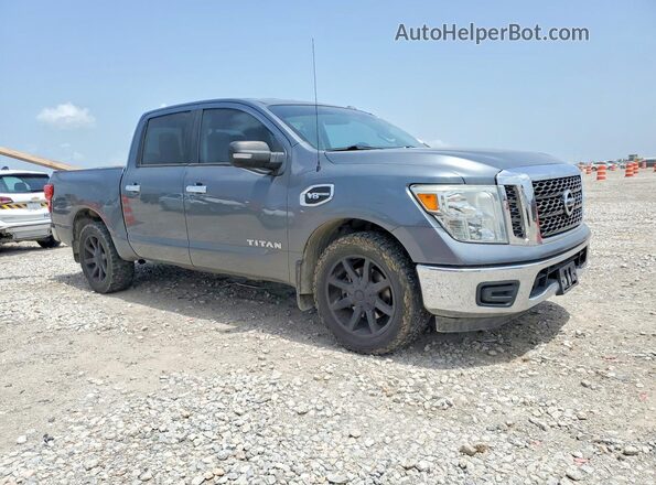 1N6AA1EK3HN512770 2017 NISSAN TITAN Серый Вид спереди