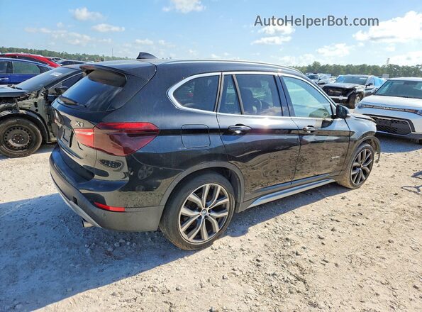WBXHT3C34G5E55714 2016 BMW X1 Black Przód prawy