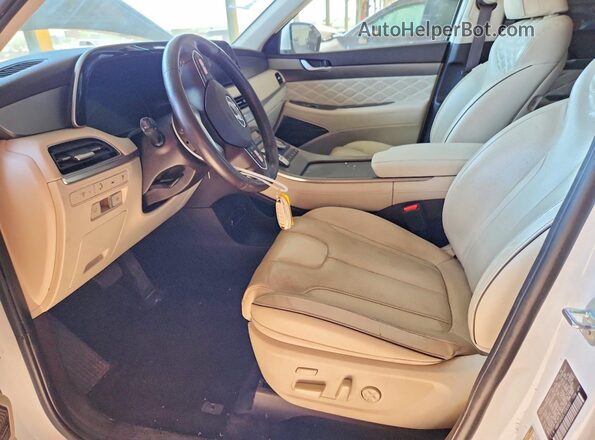 KM8R54HE2LU090065 2020 HYUNDAI PALISADE White Dashboard view