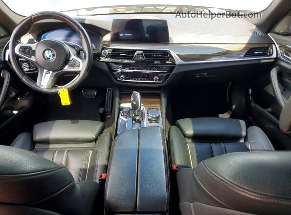 WBAJB9C53KB287994 2019 BMW M5 Black Вид щитка приладів