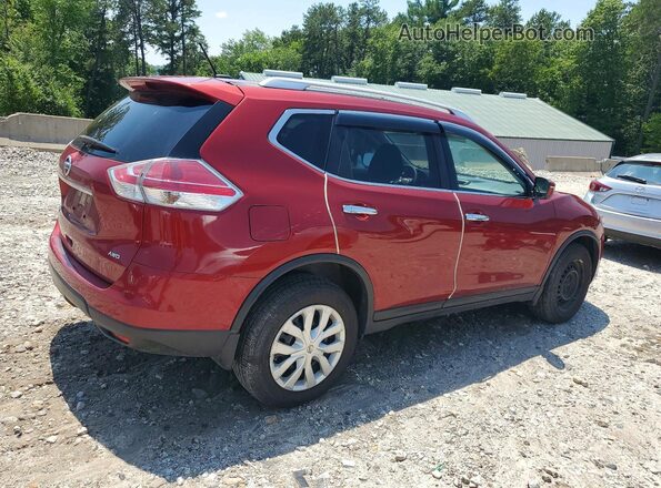 JN8AT2MV8GW142380 2016 NISSAN ROGUE Red Front right