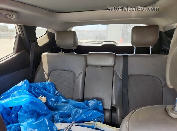 5XYZW4LA9GG346344 2016 HYUNDAI SANTA Silver Սալոնի հետևի տեսք