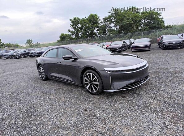 50EA1TEA8SA009736 2025 LUCID AIR Gray Առջևի աջ