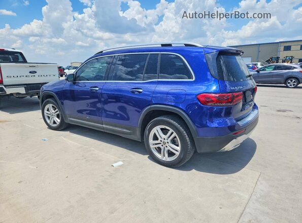 W1N4M4GB5MW106637 2021 MERCEDES-BENZ GLB-CLASS Blue Tył prawy