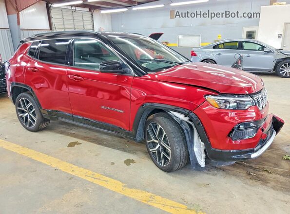 3C4NJDCN9ST614813 2025 JEEP COMPASS Red Դիմացի տեսք