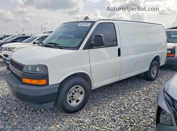 1GCWGAFG2K1366166 2019 CHEVROLET EXPRESS White Rear left