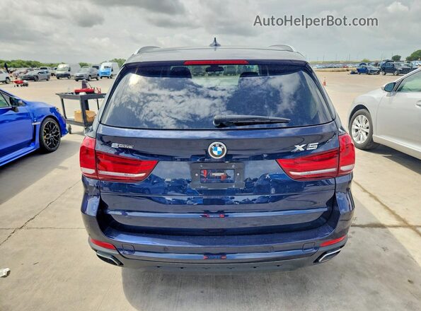 5UXKT0C57G0S78474 2016 BMW X5 Blue Սալոնի դիմացի տեսք