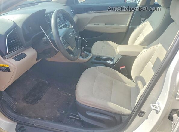 5NPD74LF7HH099841 2017 HYUNDAI ELANTRA Silver Vista del salpicadero